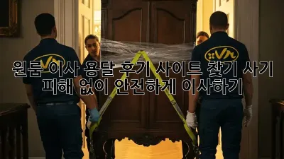 원룸 이사, 용달 후기 사이트 찾기: 사기 피해 없이 안전하게 이사하기